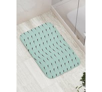 Коврик противоскользящий JoyArty "Волны пингвинов" для ванной, сауны, бассейна, bath_12012