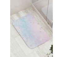 Коврик противоскользящий JoyArty "Цветочный дождь" для ванной, сауны, бассейна, bath_14289