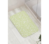 Коврик противоскользящий JoyArty "Лиственный узор" для ванной, сауны, бассейна, bath_13301