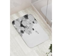 Коврик противоскользящий JoyArty "Одуванчиковый мир" для ванной, сауны, бассейна, bath_18103