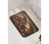 Коврик противоскользящий JoyArty "Смертельный дракон" для ванной, сауны, бассейна, bath_17925