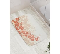 Коврик противоскользящий JoyArty "Цветочный порядок" для ванной, сауны, бассейна, bath_14989