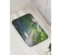 Коврик противоскользящий JoyArty "Солнце пробивается через лес" для ванной, сауны, бассейна, bath_16282