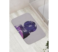 Коврик противоскользящий JoyArty "В темном космосе" для ванной, сауны, бассейна, bath_19938