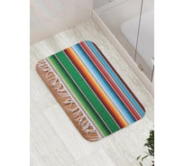 Коврик противоскользящий JoyArty "Мексиканский стиль" для ванной, сауны, бассейна, bath_20615