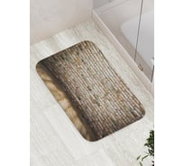 Коврик противоскользящий JoyArty "Круглая стена" для ванной, сауны, бассейна, bath_19762