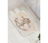 Коврик противоскользящий JoyArty "Веревочный якорь" для ванной, сауны, бассейна, bath_15946