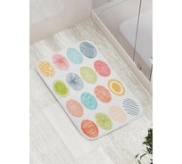 Коврик противоскользящий JoyArty "Росписной креатив" для ванной, сауны, бассейна, bath_16362