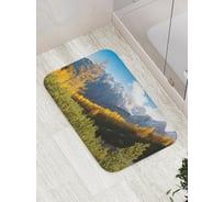 Коврик противоскользящий JoyArty "Горная местность" для ванной, сауны, бассейна, bath_22013