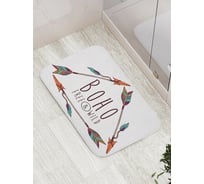 Коврик противоскользящий JoyArty "Стрелы дикости" для ванной, сауны, бассейна, bath_15281
