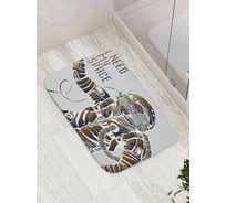 Коврик противоскользящий JoyArty "Мне нужен космос" для ванной, сауны, бассейна, bath_19916