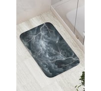 Коврик противоскользящий JoyArty "Облачная молния" для ванной, сауны, бассейна, bath_16296