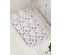 Коврик противоскользящий JoyArty "Морская стилистика" для ванной, сауны, бассейна, bath_19733