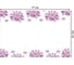 Коврик противоскользящий JoyArty "Сиреневые цветы" для ванной, сауны, бассейна, bath_29364 2
