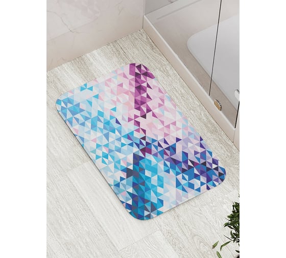 Коврик противоскользящий JoyArty "Распад красок" для ванной, сауны, бассейна, bath_30924 1