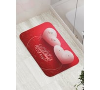 Коврик противоскользящий JoyArty "С днем влюбленных" для ванной, сауны, бассейна, bath_91983