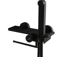 Гигиенический душ со смесителем RGW SP-220-B Черный (Смеситель/шланг/гигиенический душ/) 581408220-04