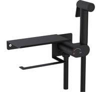 Гигиенический душ со смесителем RGW SP-221-B Черный (Смеситель/шланг/гигиенический душ/) 581408221-04