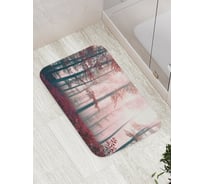 Коврик противоскользящий JoyArty "Призрачный лес" для ванной, сауны, бассейна, bath_18983