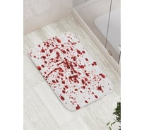 Коврик противоскользящий JoyArty "Кровавые следы" для ванной, сауны, бассейна, bath_24111