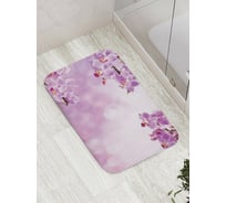 Коврик противоскользящий JoyArty "Облачные орхидеи" для ванной, сауны, бассейна, bath_16364