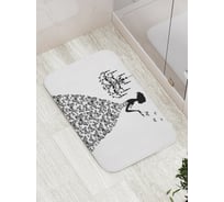 Коврик противоскользящий JoyArty "Свадебная Страна" для ванной, сауны, бассейна, bath_2928