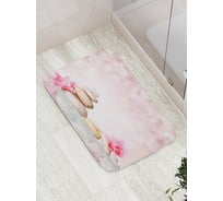 Коврик противоскользящий JoyArty "Дыхание релакса" для ванной, сауны, бассейна, bath_2617