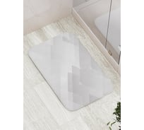 Коврик противоскользящий JoyArty "Серые формы" для ванной, сауны, бассейна, bath_20872