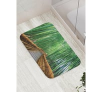 Коврик противоскользящий JoyArty "Дорожка в бамбуковом лесу" для ванной, сауны, бассейна, bath_7569