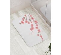 Коврик противоскользящий JoyArty "Нарядные ветки" для ванной, сауны, бассейна, bath_17427