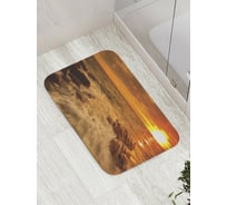 Коврик противоскользящий JoyArty "Бурный закат" для ванной, сауны, бассейна, bath_8341