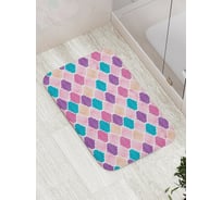Коврик противоскользящий JoyArty "Орнаментные блики" для ванной, сауны, бассейна, bath_4833