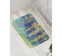 Коврик противоскользящий JoyArty "Висящие цветы" для ванной, сауны, бассейна, bath_9121