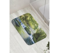 Коврик противоскользящий JoyArty "Волшебство водопада" для ванной, сауны, бассейна, bath_8947