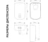 Диспенсер для мыла 1000ml (AISI 304) ZARATSU Z-A8/03 4