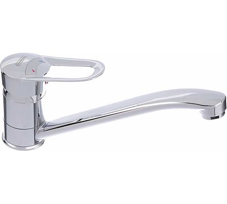 Смеситель для кухни СоюзКран низкий излив 25 см, керамический картридж 40 мм, хром, цинк SK01-I125 567-058