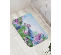Коврик противоскользящий JoyArty "Цветочная тропинка" для ванной, сауны, бассейна, bath_2758