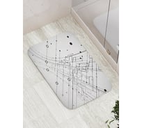 Коврик противоскользящий JoyArty "Технологический мир" для ванной, сауны, бассейна, bath_22248