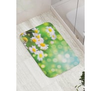 Коврик противоскользящий JoyArty "Милые ромашки" для ванной, сауны, бассейна, bath_30348