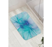 Коврик противоскользящий JoyArty "Воздушная бирюза" для ванной, сауны, бассейна, bath_20001