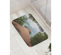 Коврик противоскользящий JoyArty "Морская беседка" для ванной, сауны, бассейна, bath_13833