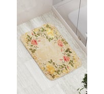 Коврик противоскользящий JoyArty "Круг весны" для ванной, сауны, бассейна, bath_2839