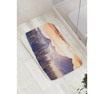 Коврик противоскользящий JoyArty "Зимние склоны" для ванной, сауны, бассейна, bath_13679