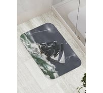 Коврик противоскользящий JoyArty "Штормовое море" для ванной, сауны, бассейна, bath_8259