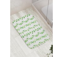 Коврик противоскользящий JoyArty "Лиственный узор" для ванной, сауны, бассейна, bath_13291