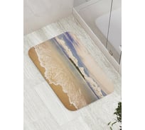 Коврик противоскользящий JoyArty "Дымный остров" для ванной, сауны, бассейна, bath_8002