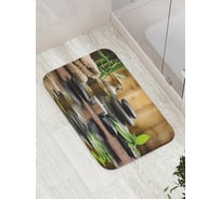 Коврик противоскользящий JoyArty "Водные процедуры" для ванной, сауны, бассейна, bath_21863