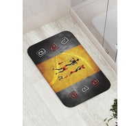 Коврик противоскользящий JoyArty "Африканская прогулка" для ванной, сауны, бассейна, bath_17565