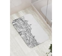 Коврик противоскользящий JoyArty "Безлюдные улицы" для ванной, сауны, бассейна, bath_17734