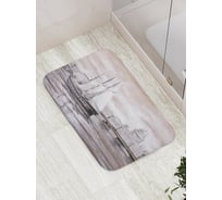 Коврик противоскользящий JoyArty "Прибытие корабля" для ванной, сауны, бассейна, bath_15128